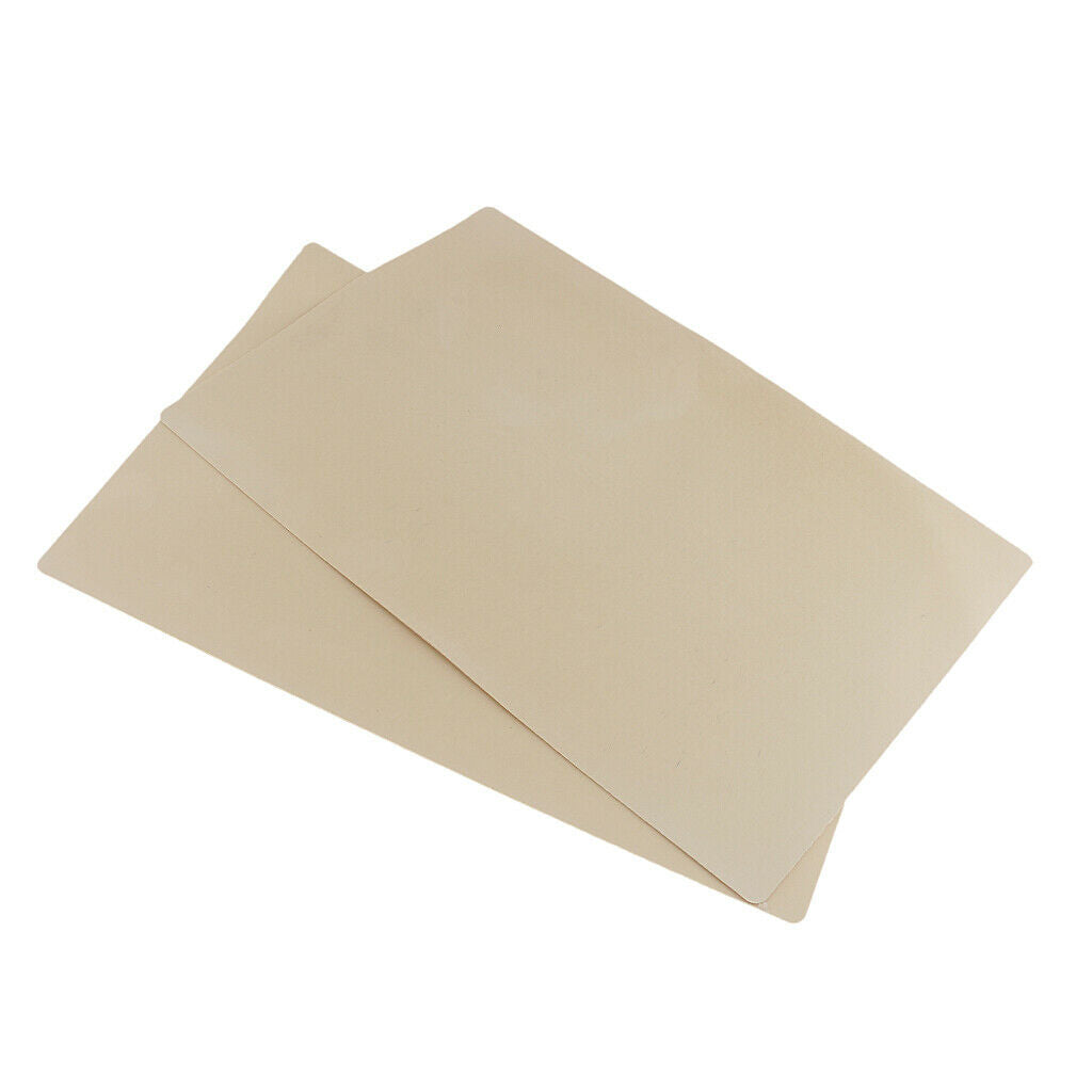 2pcs Blank Tattoo Eyebrow Practice Skin Sheets For Needle Machine Supply Kit