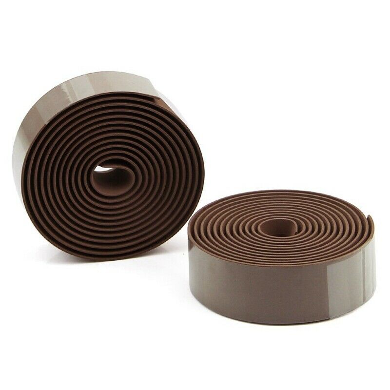 Road Bike Bicycle Cork Handlebar Bar Grip Wrap Tape + 2 Bar Plugs-Coffee B6O5