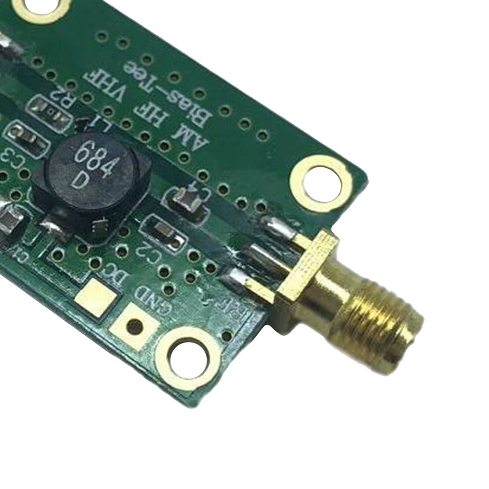 DC1-50V Receiver 25K-100mhz HF Bias Tee Amplifier LNA Wideband Board Module