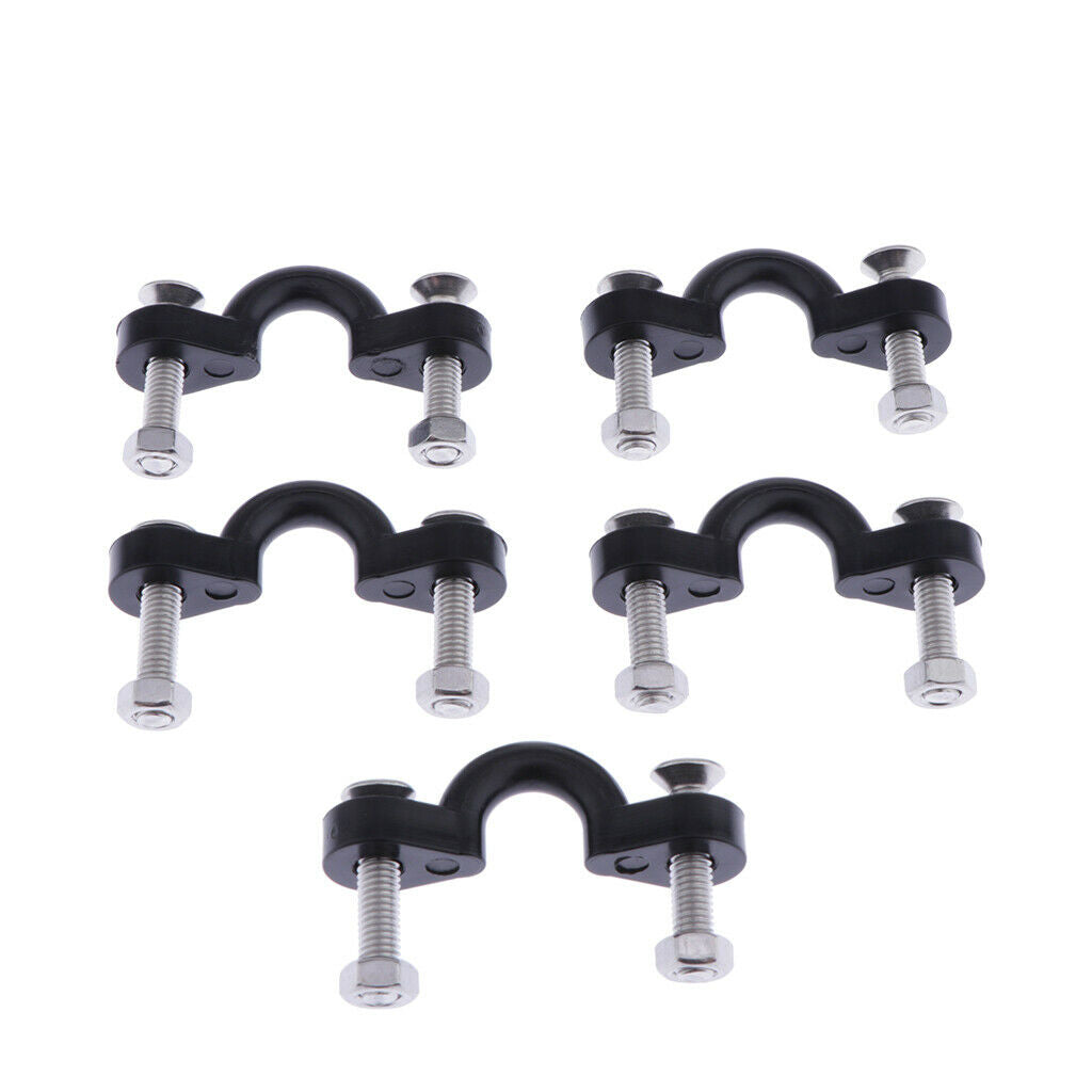 Kayak Pad Eyelets with Screws (pack of 5) Bungee Deck Loops Suitable for Kayaks,