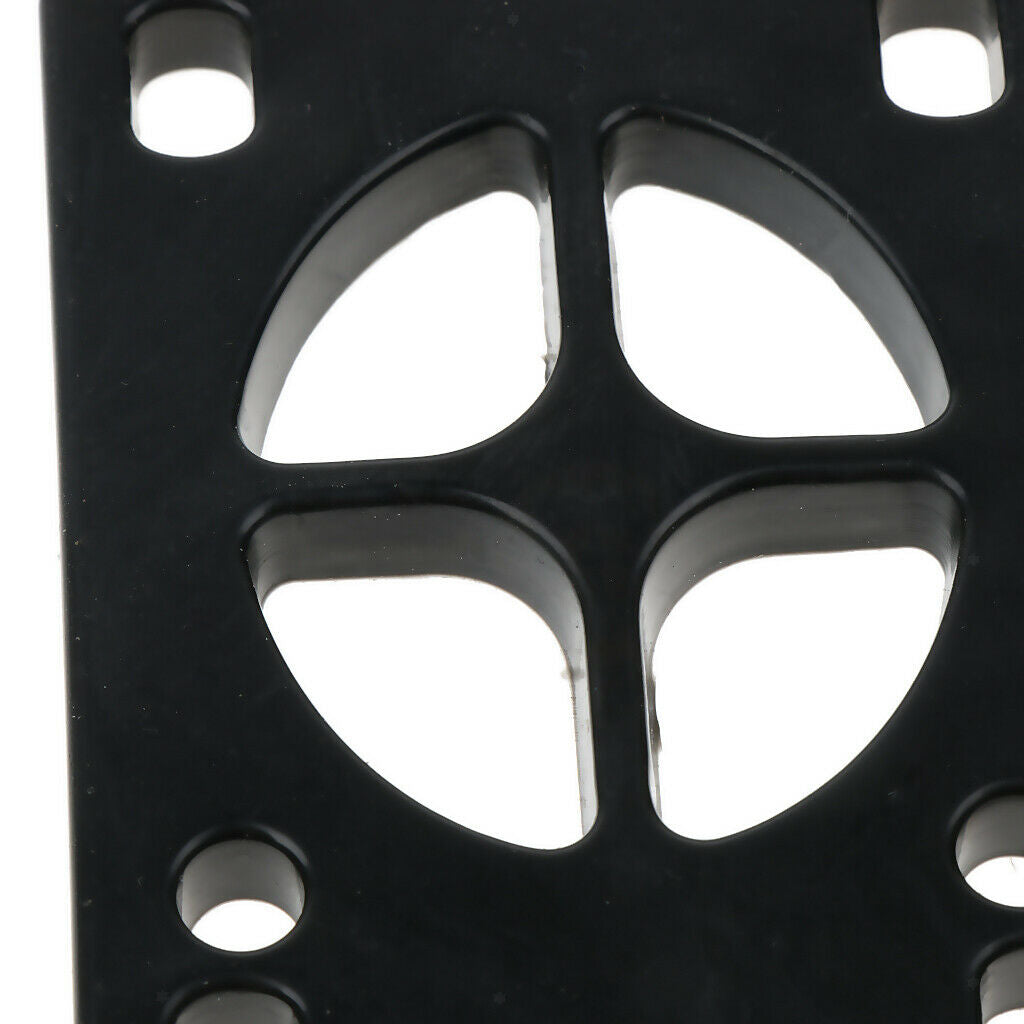 2X 2pcs Skateboard Risers Shock Pad Longboard Shock-proof Mounting Hardware 6mm