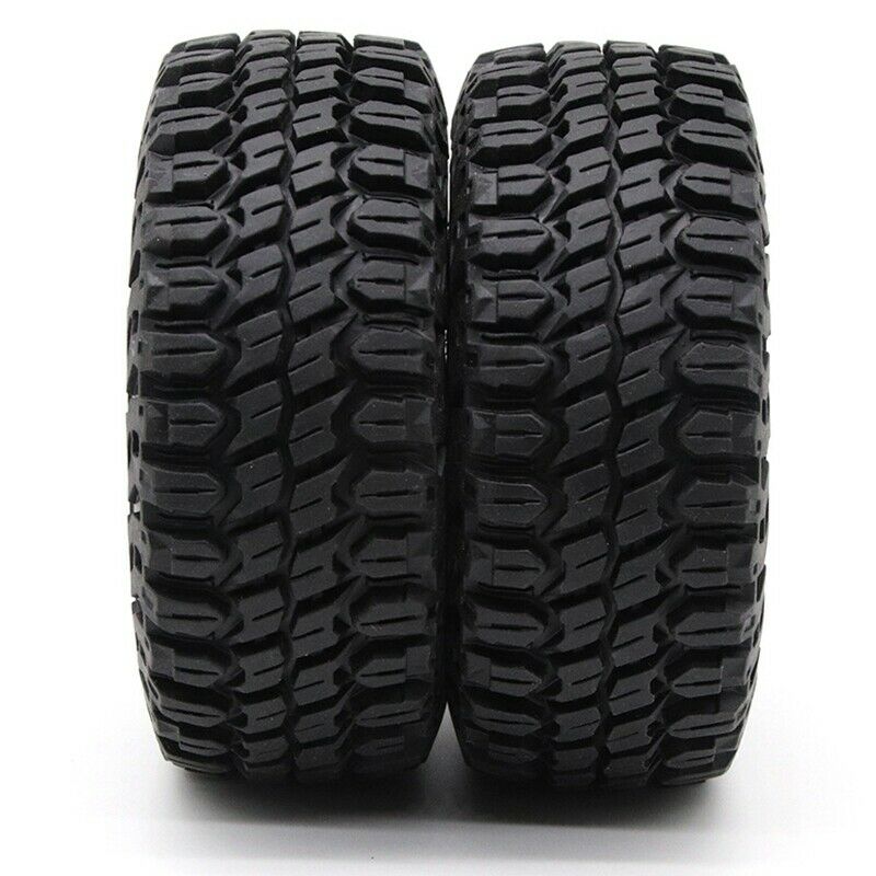 127X50MM 1.9 Rubber Tyre Wheel Tires for 1:10 RC Rock Cler Axial SCX10 SCX10 IT1