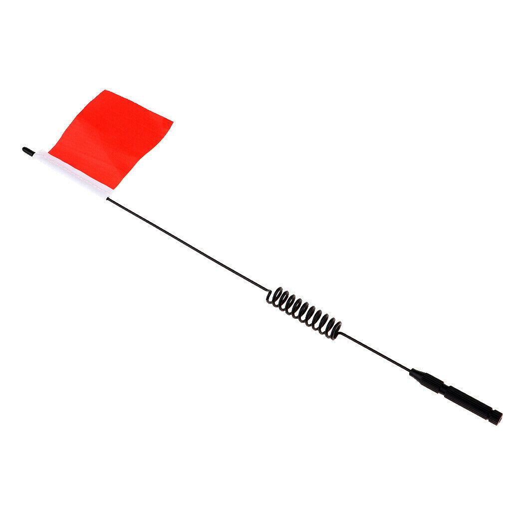 11" Metal Antenna Signal Rod for TRX4, SCX10, RC Crawler Car Decor Red