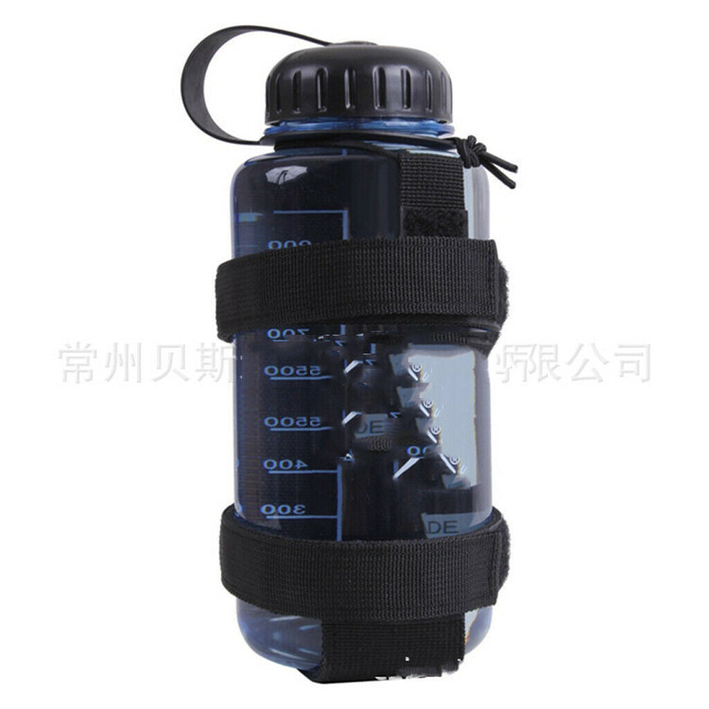 Outdoor Hiking Camping Molle Water Bottle Carrier Kettle Holder Belt Pouch