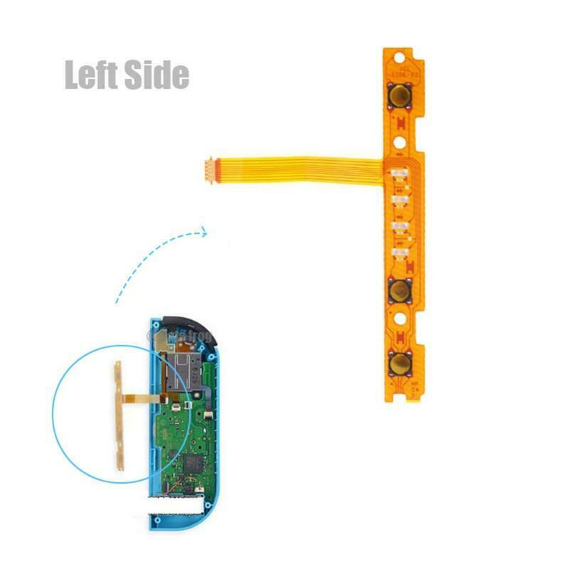 5 in 1 ZL ZR L SL SR Button Key Ribbon Flex Cable for Switch Joy Con Controller