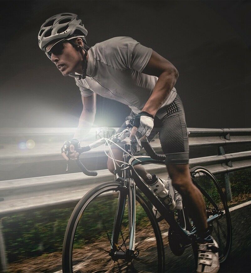 LED USB Rechargeable Bicycle Bike Tail Light Brake Rear Lamp 120 Lumens 650mAh