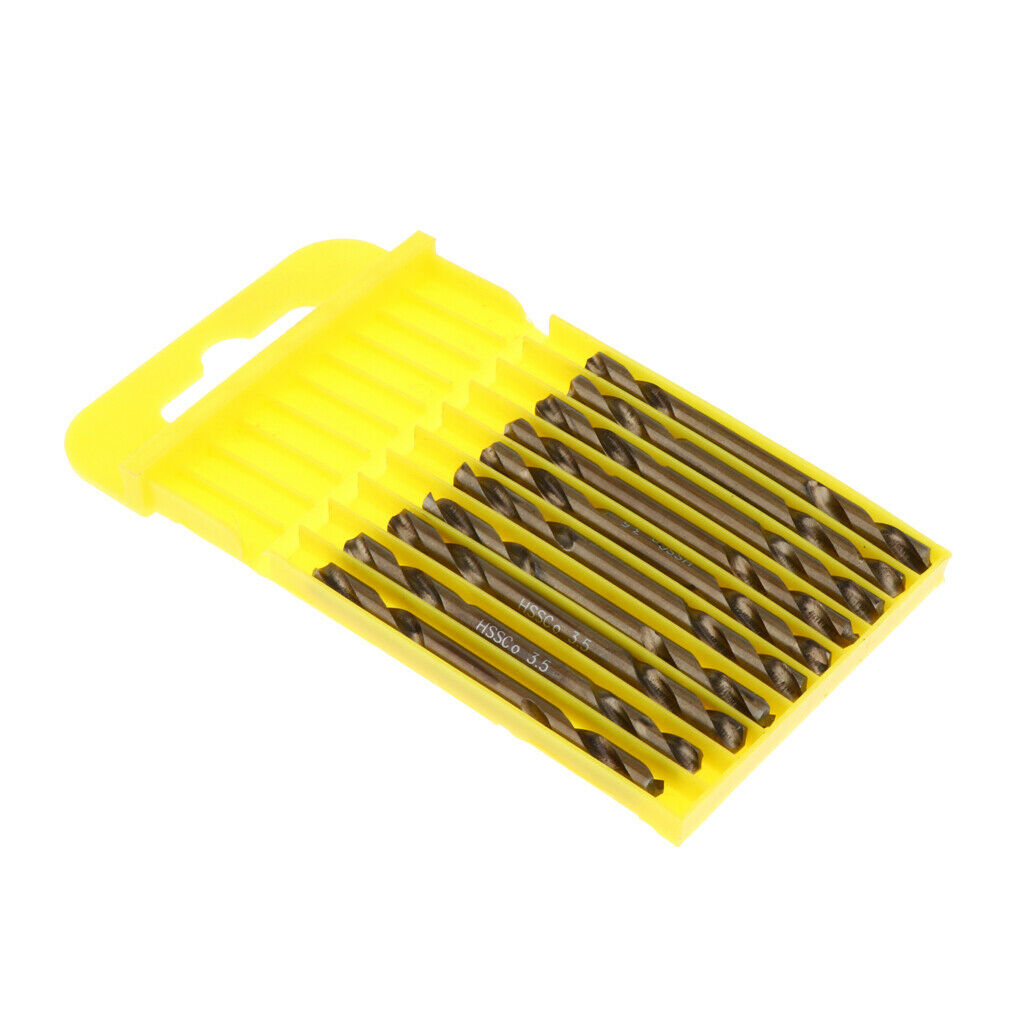 10 Pcs 10 Pcs HSS Drill Bits Double Sided Heavy Duty