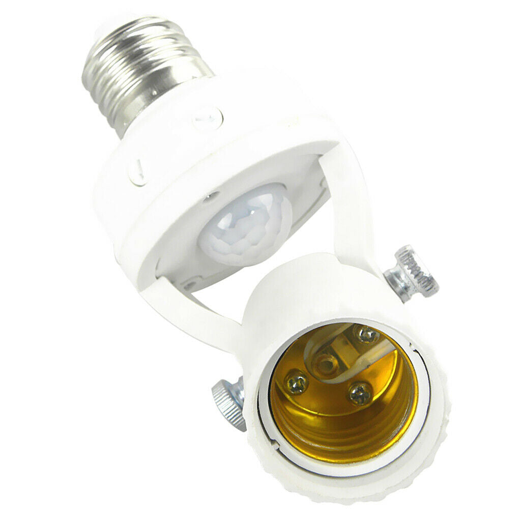 Infrared Motion Detector PIR LED E27 Infrared Motion Sensor Support Lamp -240V