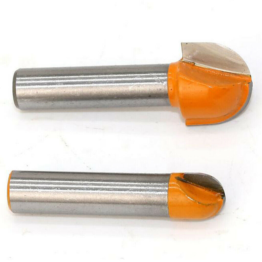 8mm Shank 16mm Dia.Round Nose Cove Core Box Router Bit Woodworking Tools