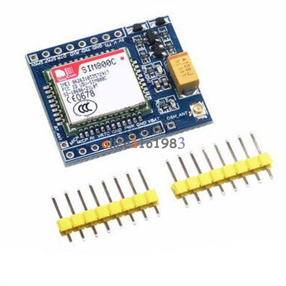 SIM800C GSM GPRS Module 5V/3.3V TTL STM32 C51 with Bluetooth and TTS for Arduino