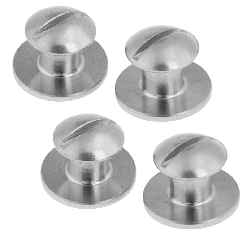 4Pack Tech Scuba Diving Diver BCD Backplate Book Screws Accessories M7x10mm