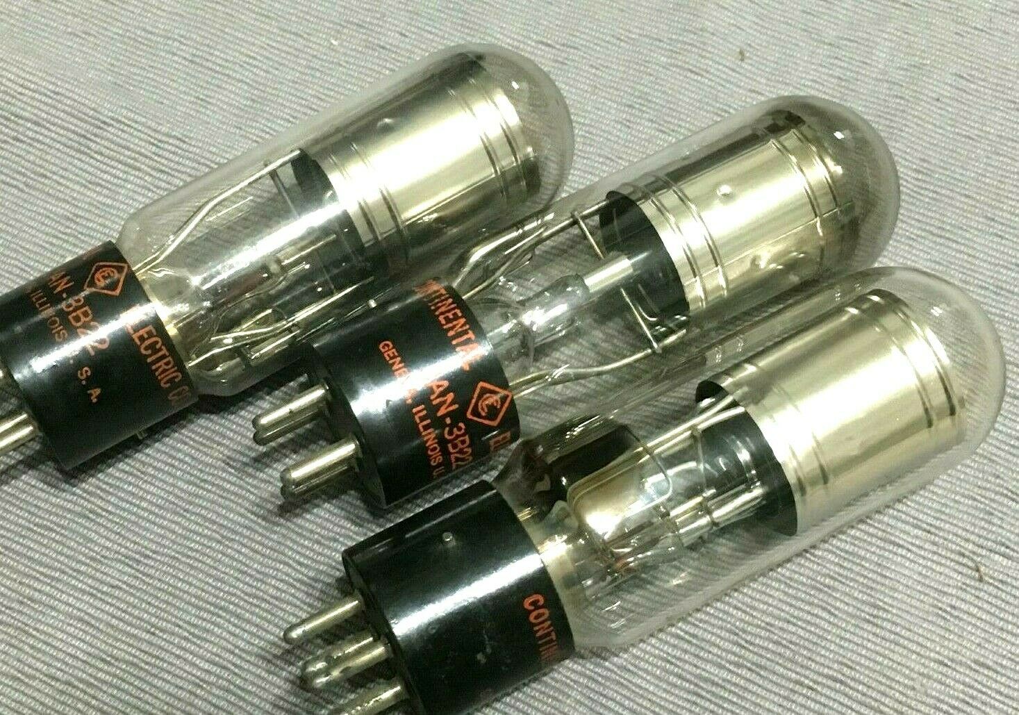 1pcs - Continental Electronics JAN-3B22 Vacuum tube - NOS