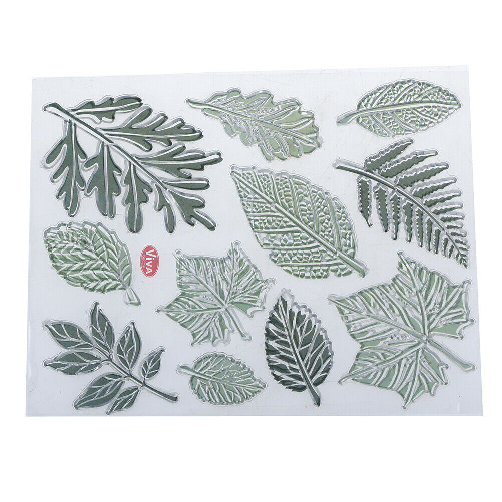 leaves transparent clear silicone stamp for diy scrapbooking photo decora.l8