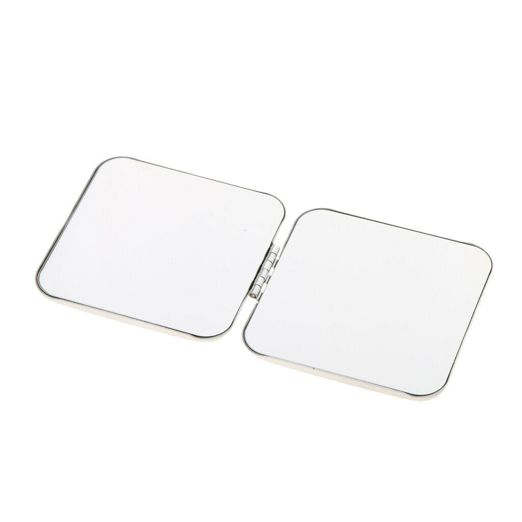 High Quality Handbag Pocket Square Compact Cosmetic Folding Makeup Mirror