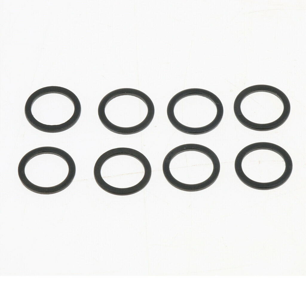 3X Skateboard Longboard Truck Speed Kit Axle Speed Washers Nuts Spacer Black