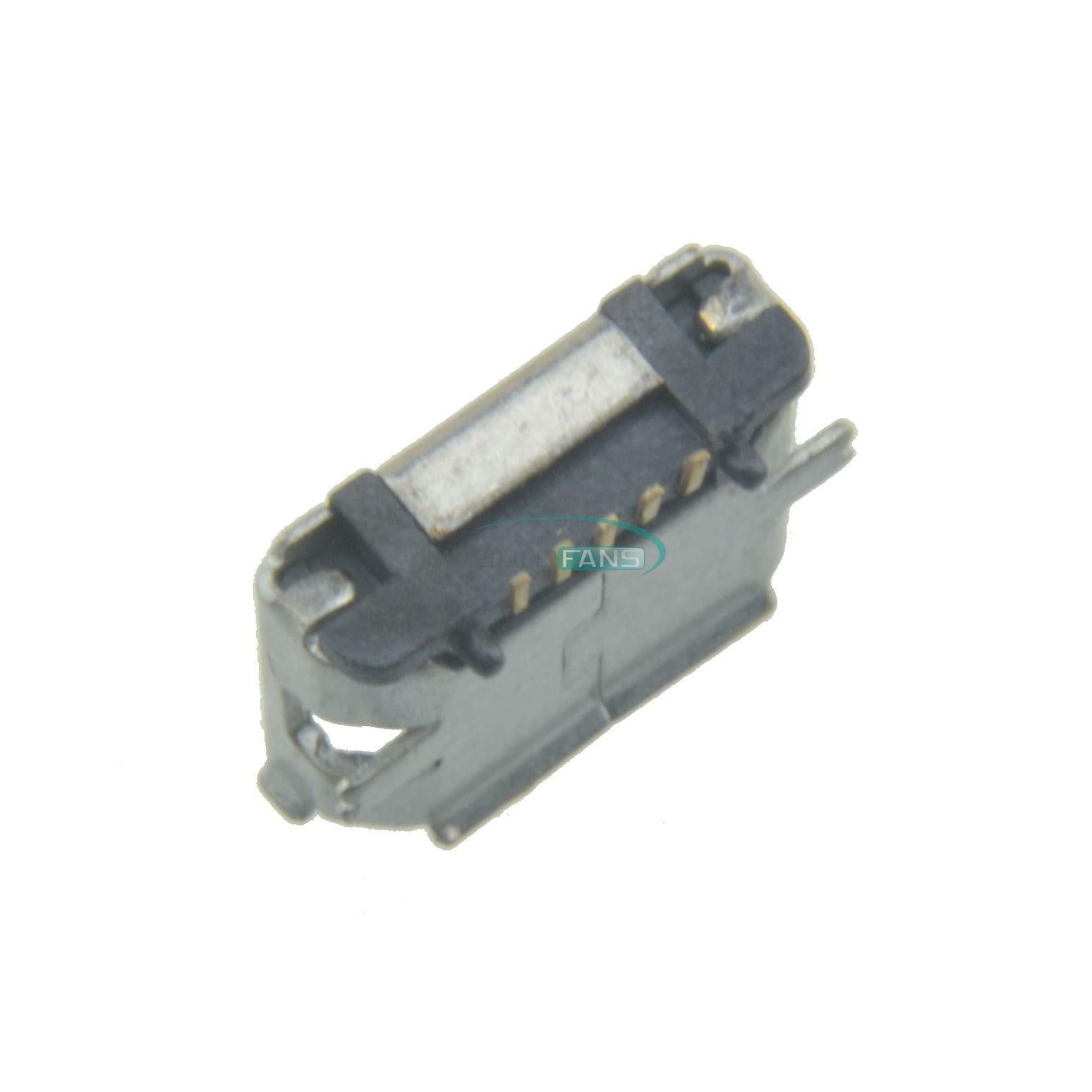 100Pcs Micro USB Type B Female 5Pin SMT Socket Jack Connectors Port PCB Board