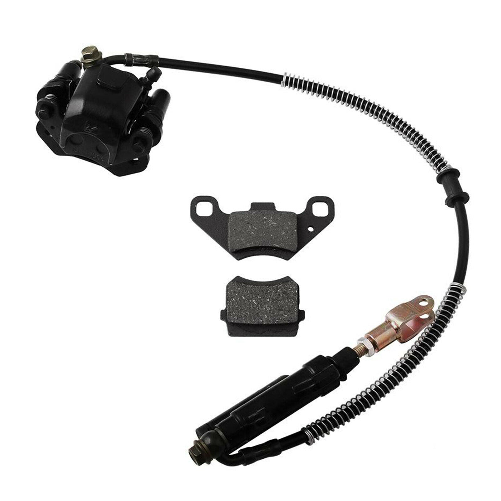 Rear Brake Master Cylinder Caliper Assy Replacement for ATV Quad 50cc-125cc