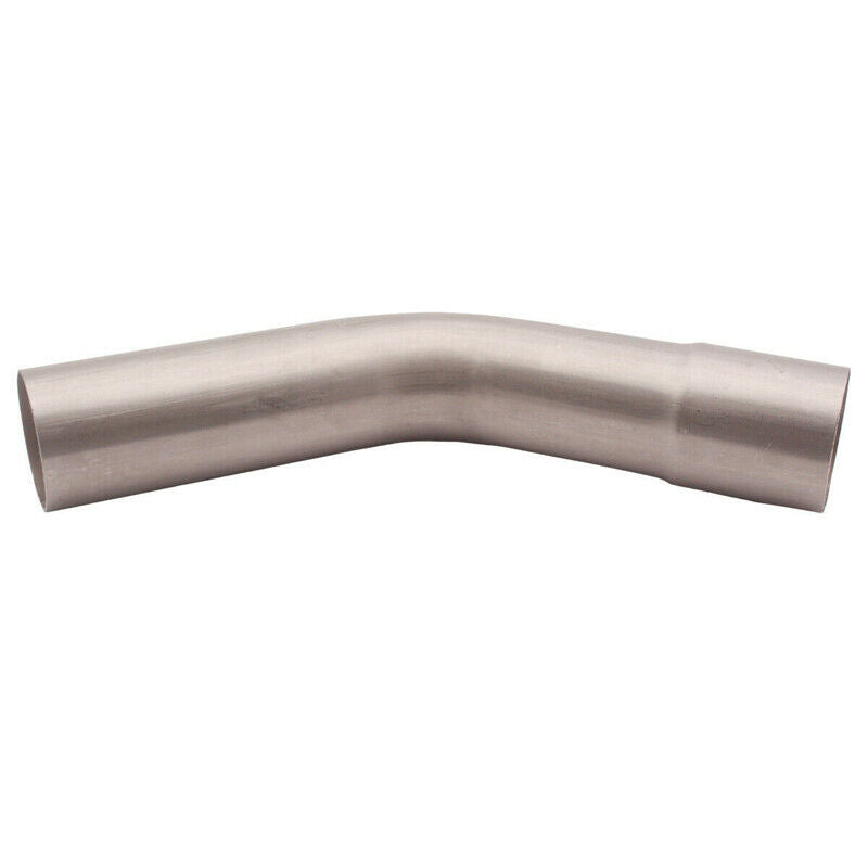 2.5" Car Exhaust Tubing Mandrel Bend Pipe 45Â° Expanded Tube Air Intake Stainless