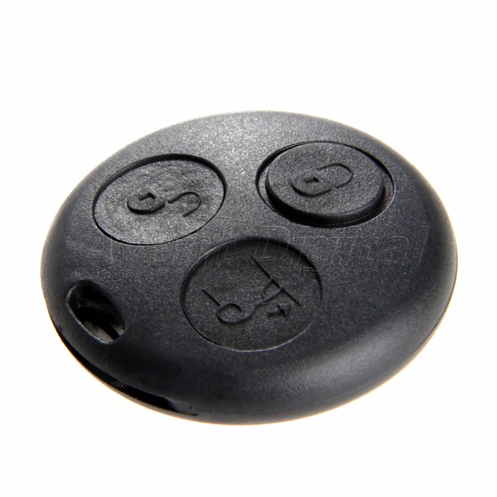 Remote 3 Button Key Shell Case Fob Cover Replace For Benz Smart Fortwo Roadster