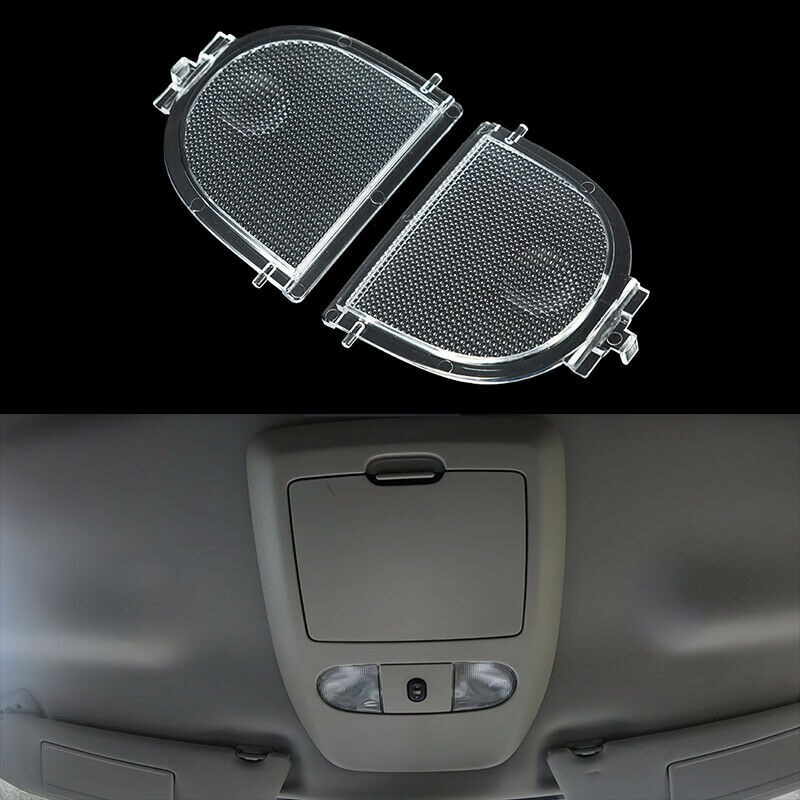 Pair For Ford  F150 F250 F350 F450 Overhead Roof Console-Light Lens 4L3Z13783AA