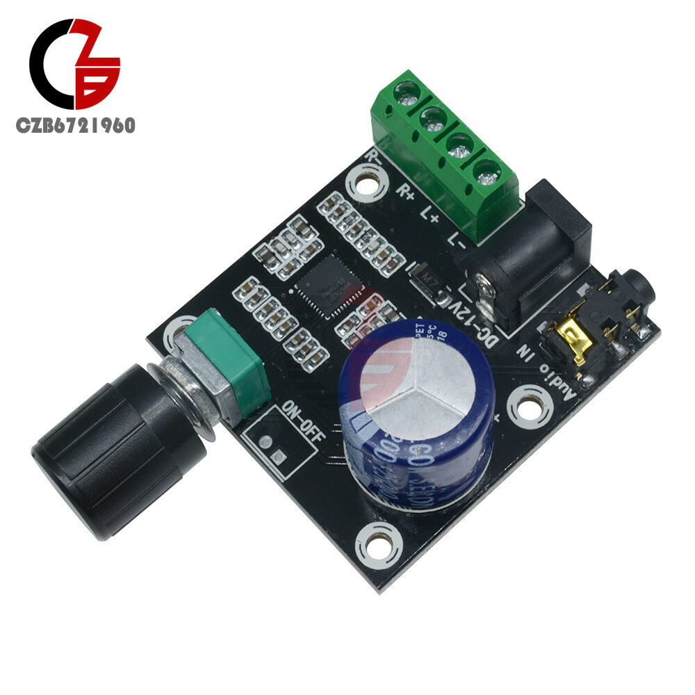 12V 2X15W PAM8610 Mini Digital Audio Amplifier Board Module Dual Channel Class D