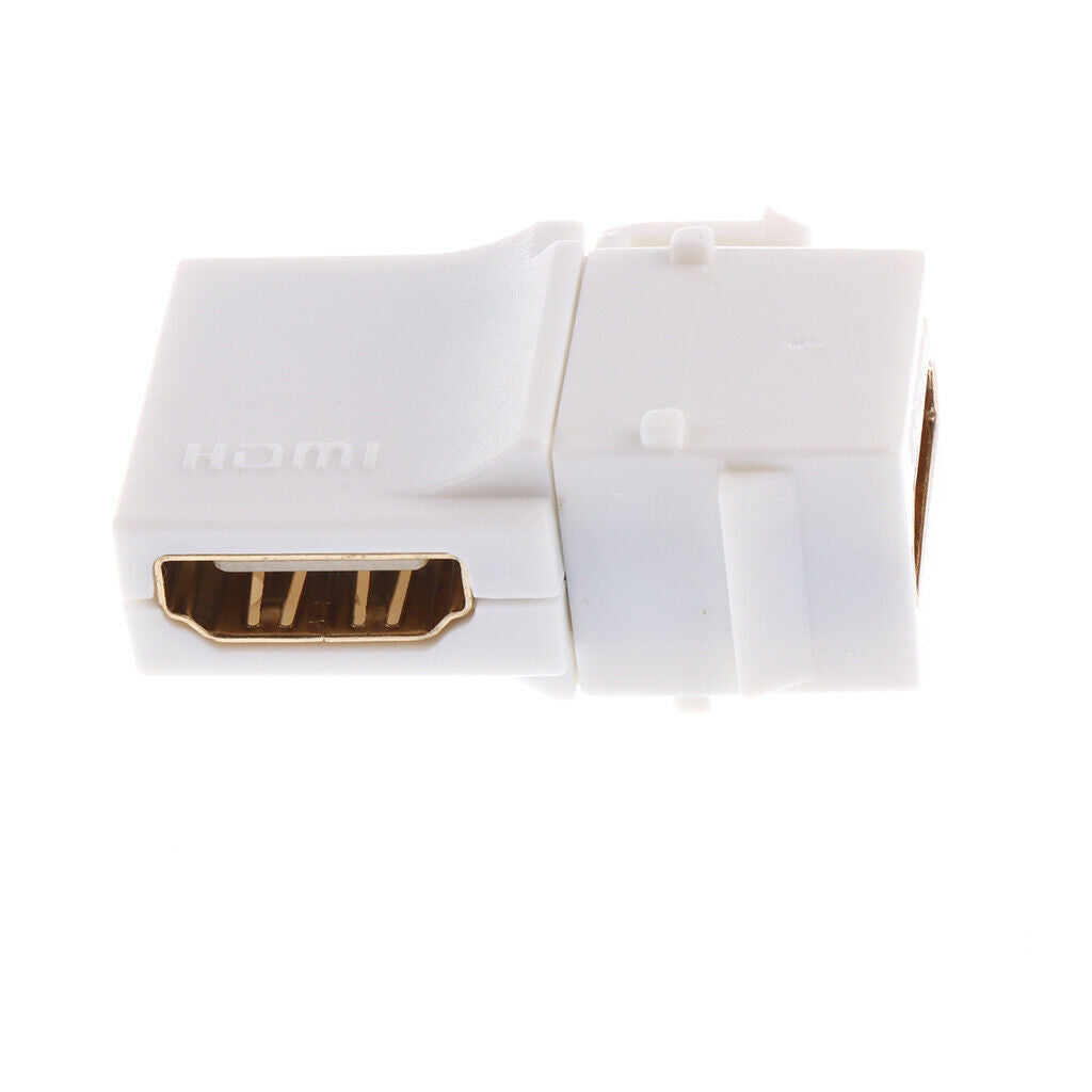 5pcs Keystone   Connector   Female to Female Adapter Quick Connect