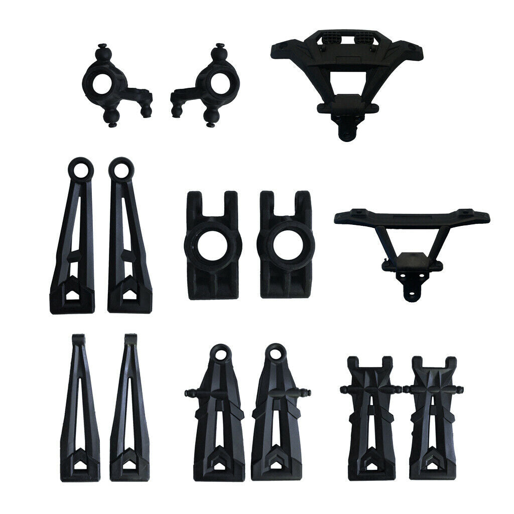 Car Bumper Upper Arm Steering Cup Set DIY for Xinlehong 9125 Buggy Truck