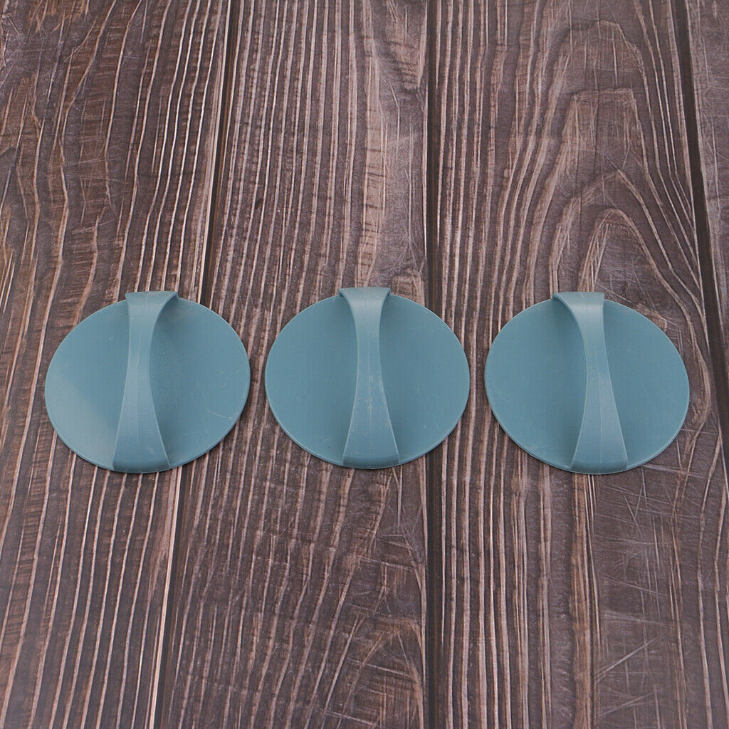 Plastic Concave Convex Surface Round Plate with Handle