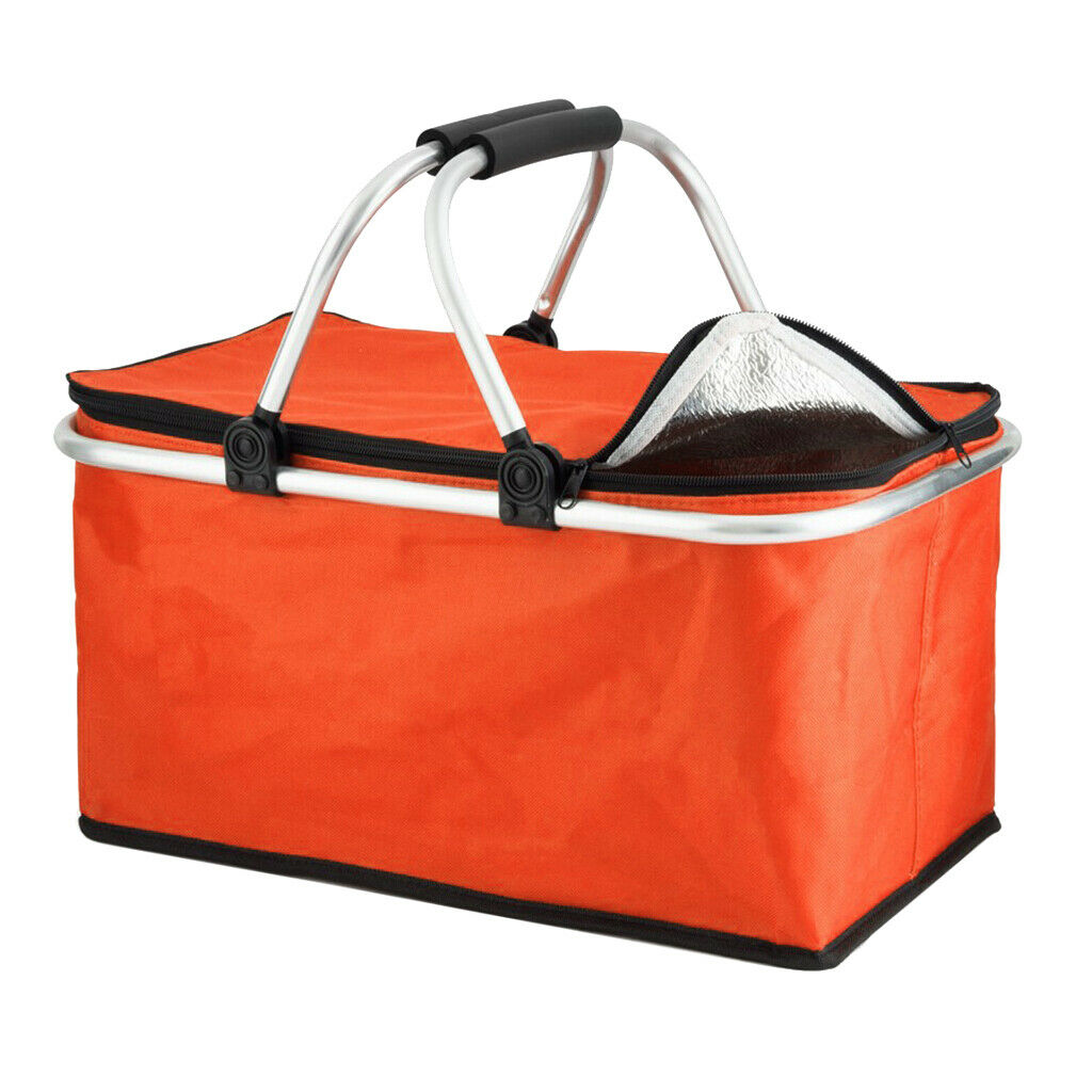 Large Cooling Cooler Cool Bag Box Picnic Camping Food Ice Drink Lunch Containers