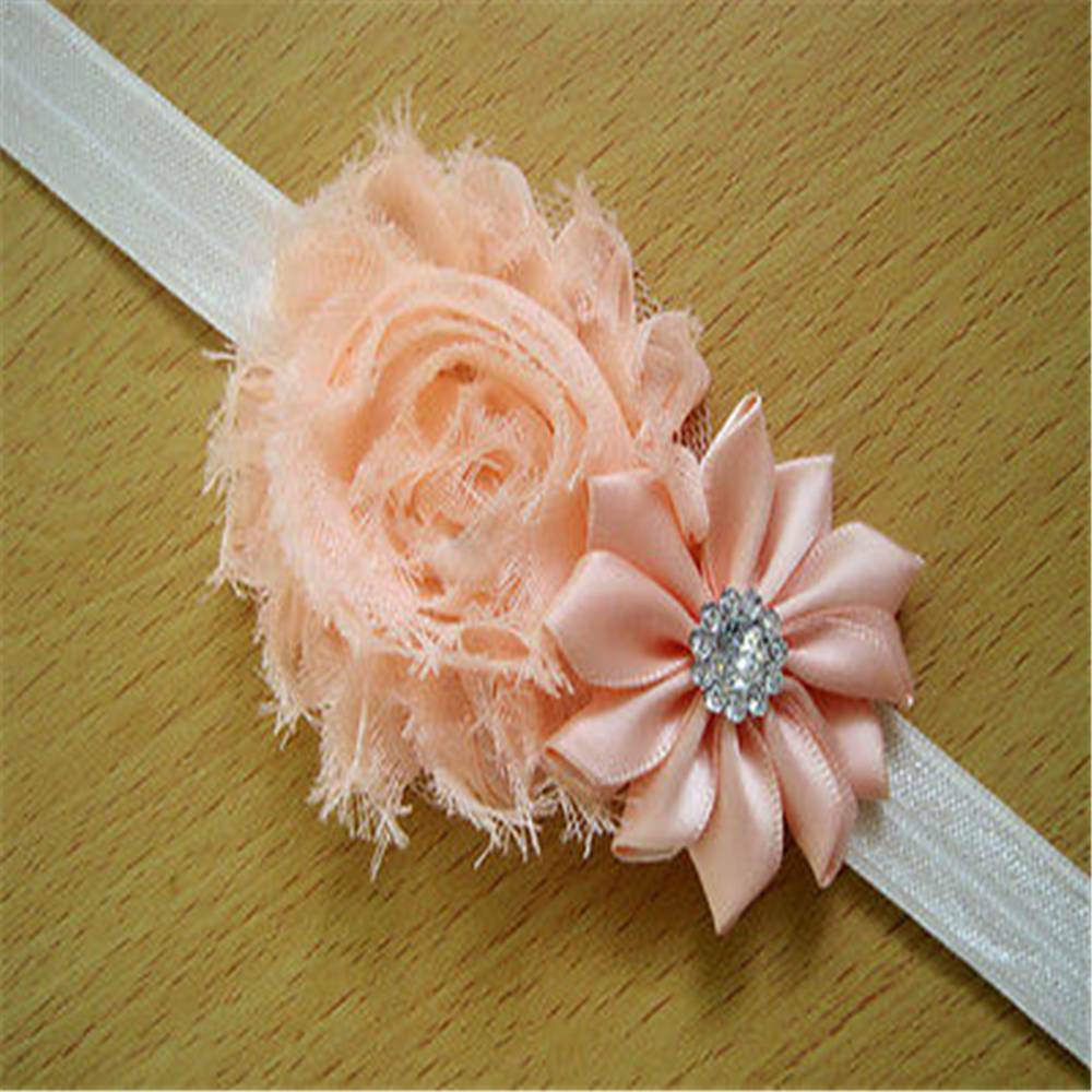 10X/Set Kids Girl Baby Chiffon Toddler Flower Bow Headband Hair Band Headwear*