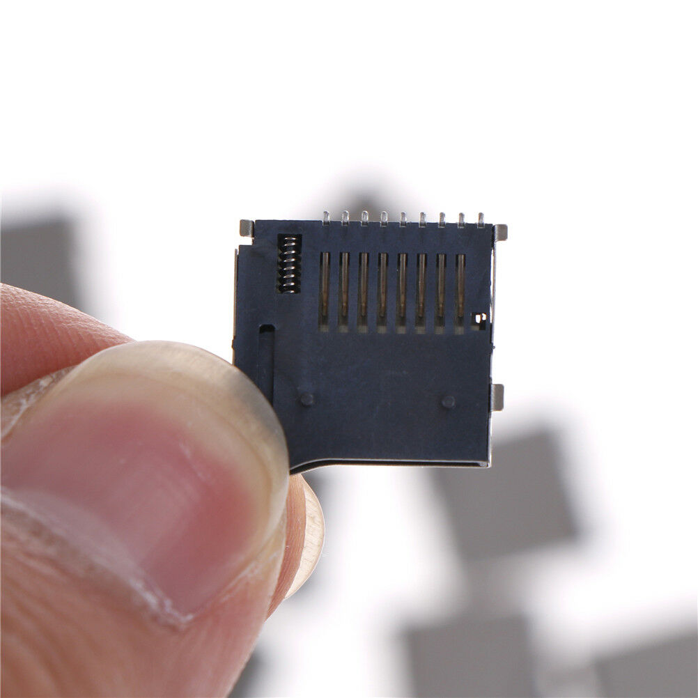 10pc 8 pin Mini card TF Card Holder Memory Card Slot Connector Socket Y1