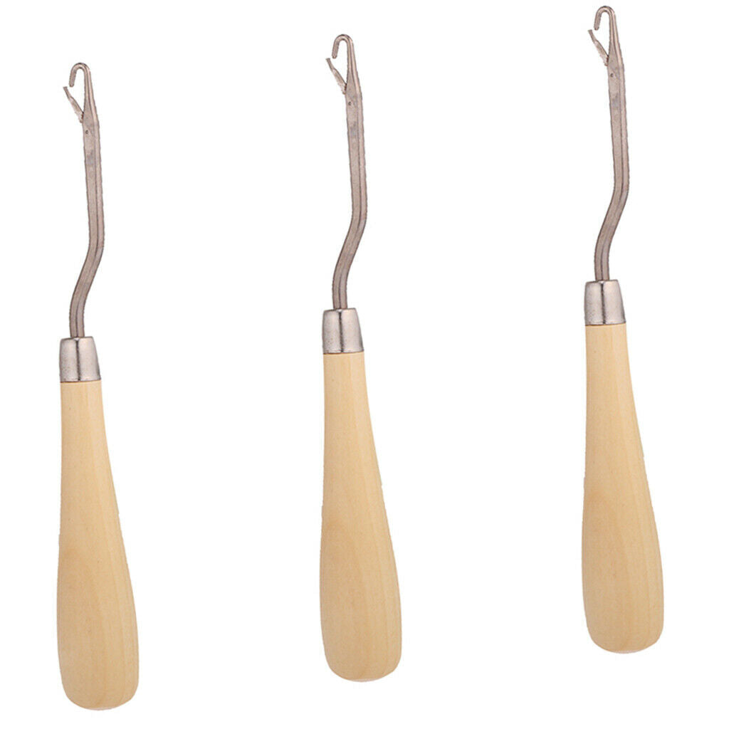 3x Crochet Hooks Knitting Needle Set Knitting Knit Tool Braid Weave Crafts
