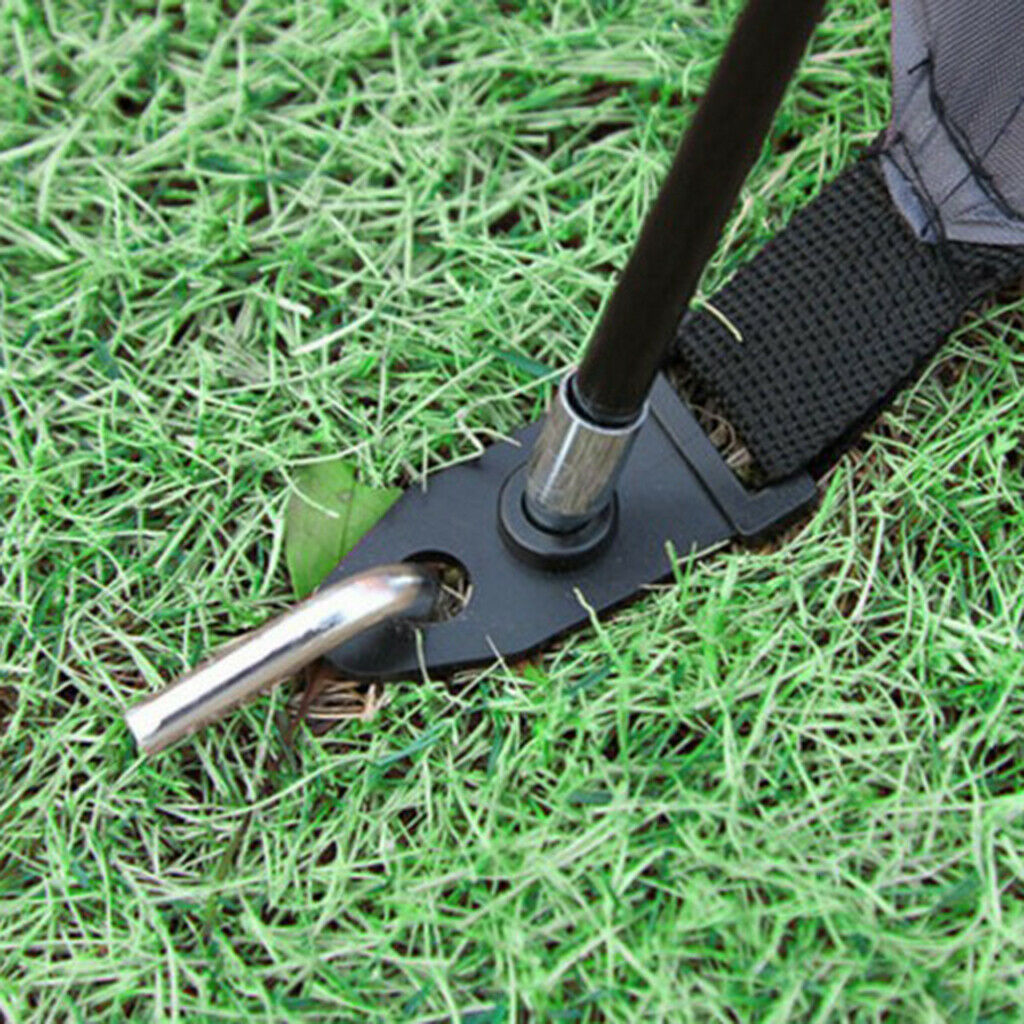 10pcs High-strength Tent Clip Camping Tent Feet Clamp for Outdoor Black 4cm