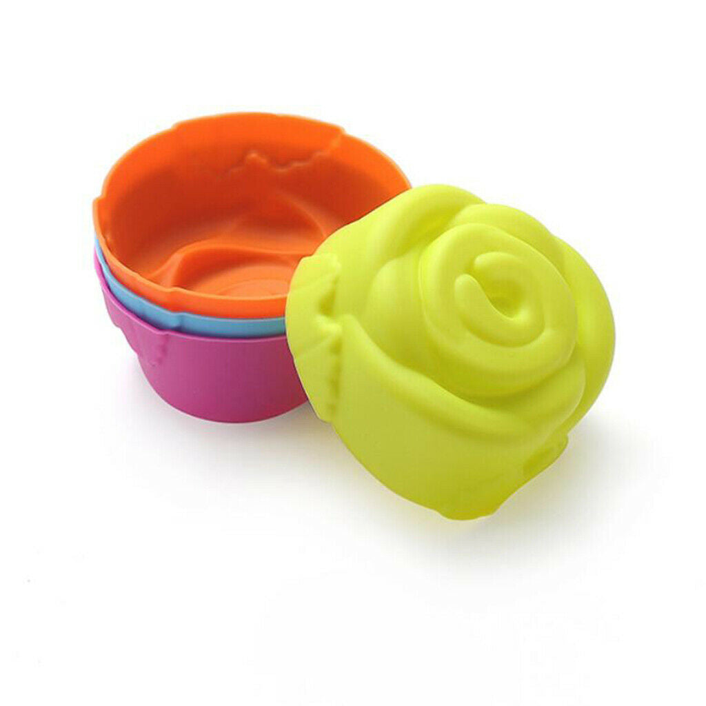 36 Pieces Silicone Cake   Mold Muffin Pudding Jelly Moulds Baking Tools