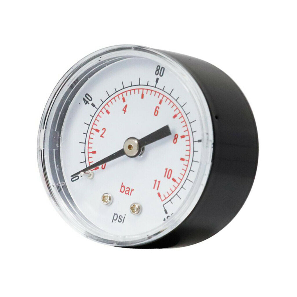 TS-Y50Z4-160psi Y50 Axial Pressure Gauge 0-160psi 0-11bar