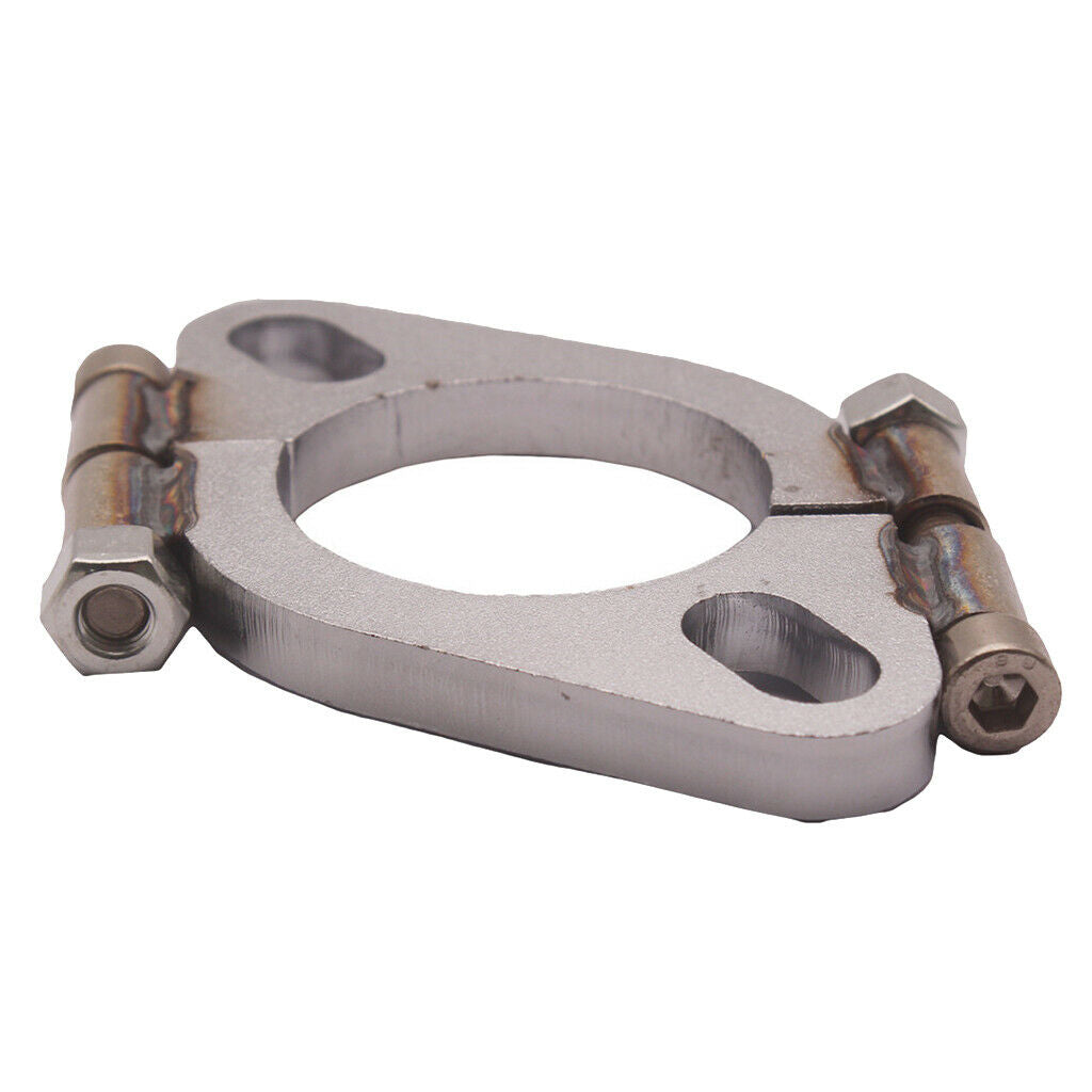 Dia 2.0" inch Exhaust Flange Flat Oval Split Repair Replacement Mild steel