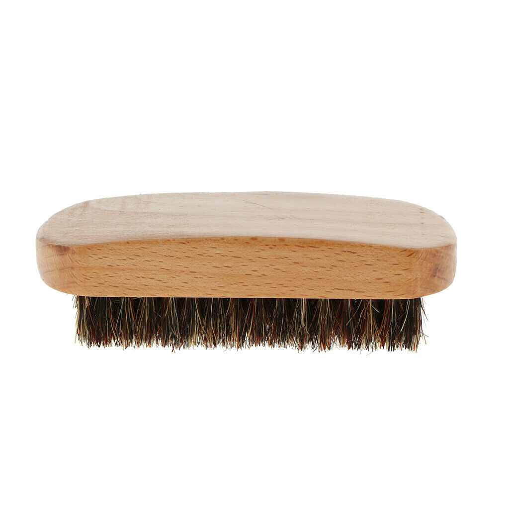 Natural Men Grooming Beard Brush Facial Moustaches Cleaning Shaving Tool