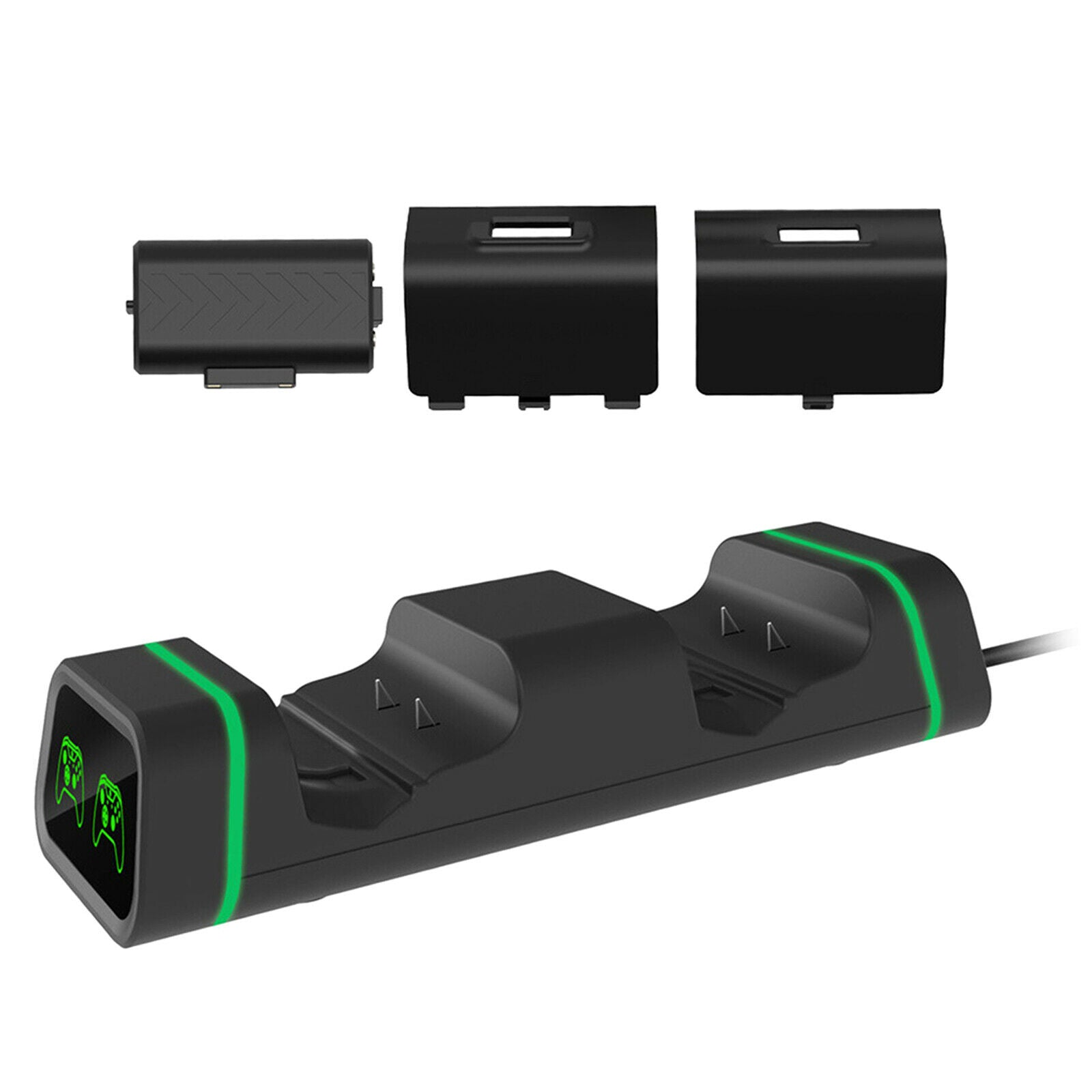2 Dual Controller Charger for   S Station Base Kit 2 Battery Pack