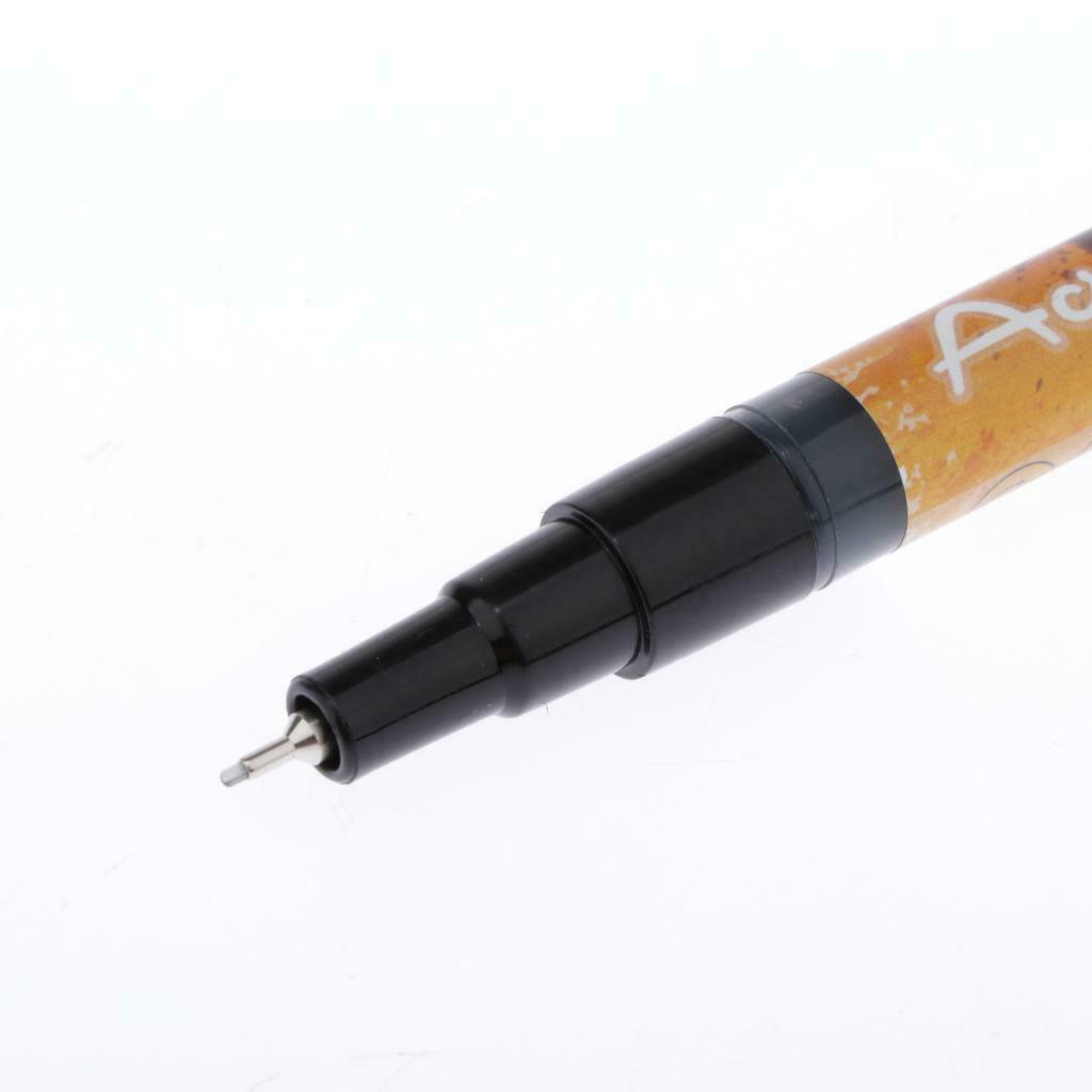 Acrylic Paint Marker for Acrylic Paints Draw on Ceramic Wood Fabric Glass Metal