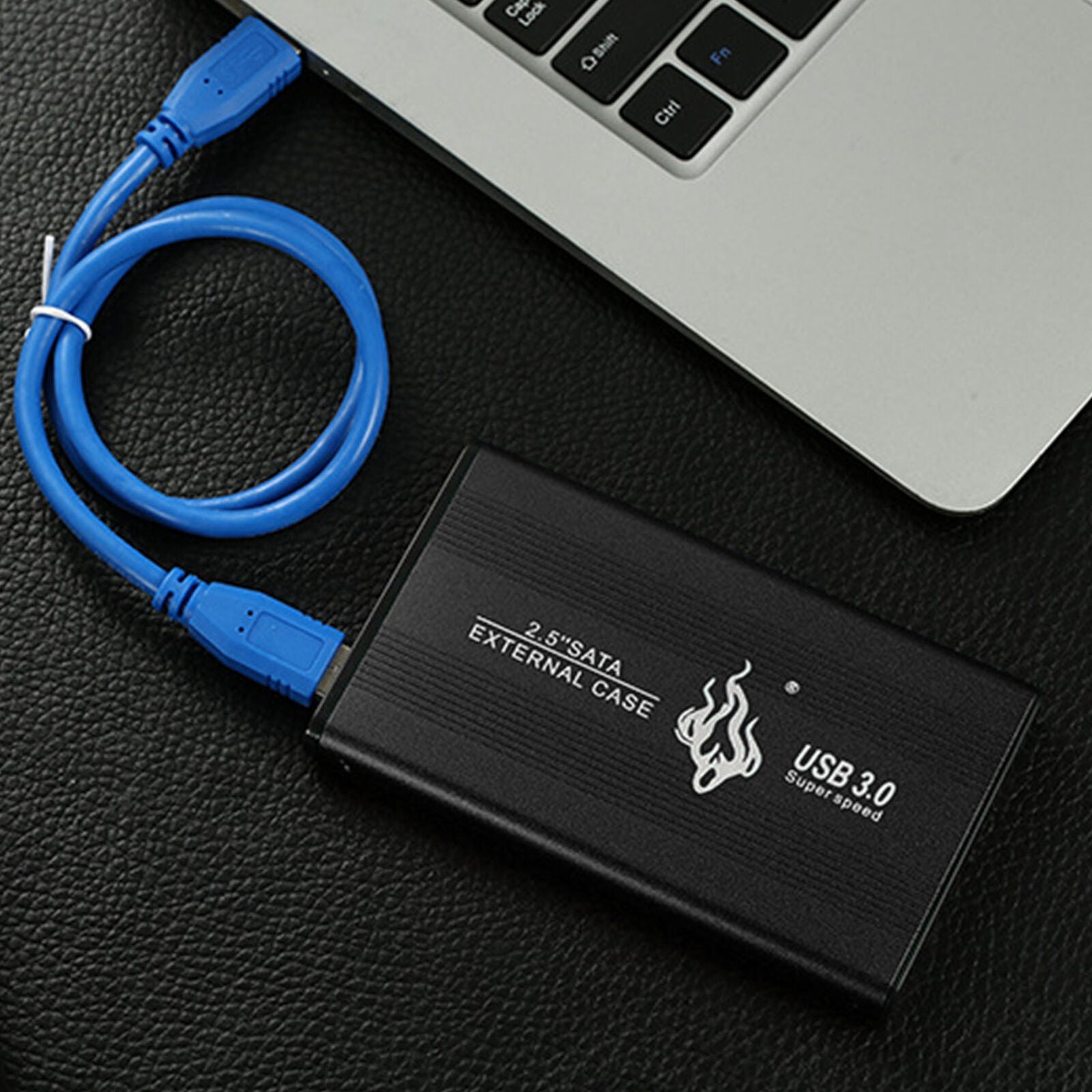 USB 3.0 2TB External Hard Drive Disk HDD 2.5'' For PC Laptop Portable Black