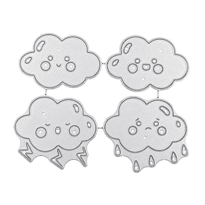 Clouds Metal Cutting Dies Stencil Scrapbooking DIY Album Stamp Paper Card Mold