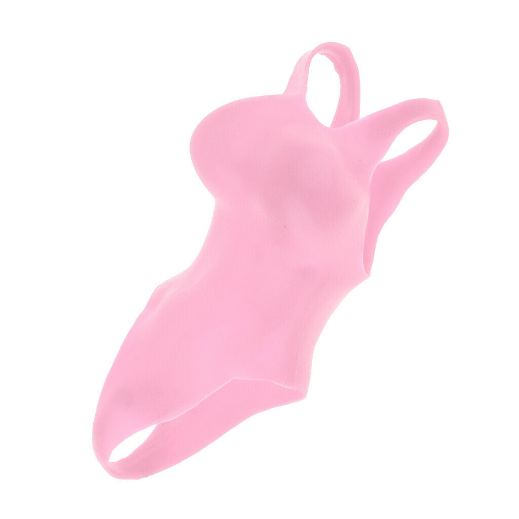 1/6 Scale Swimsuit Bikini for 12inch Female Action Figures Body Accs Pink
