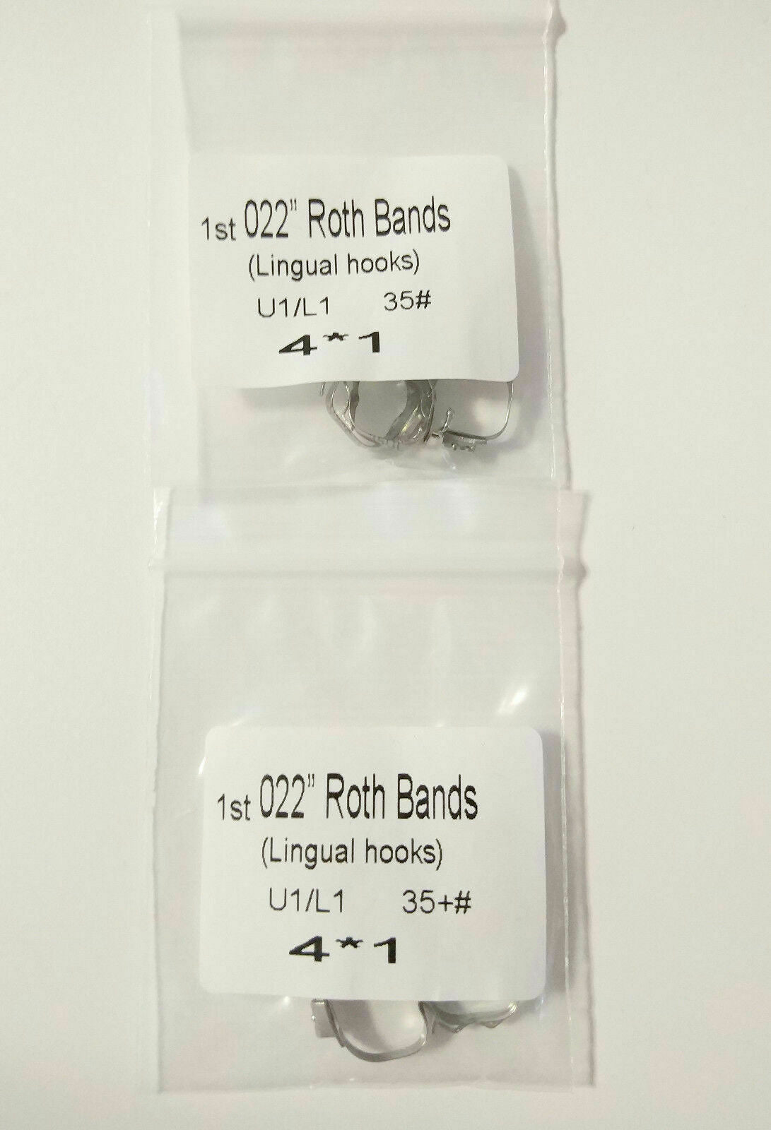 24Kit DentalOrthodontic 1st Molar Band&Buccal Tube&Lingual Cleat Roth 022 33-44+