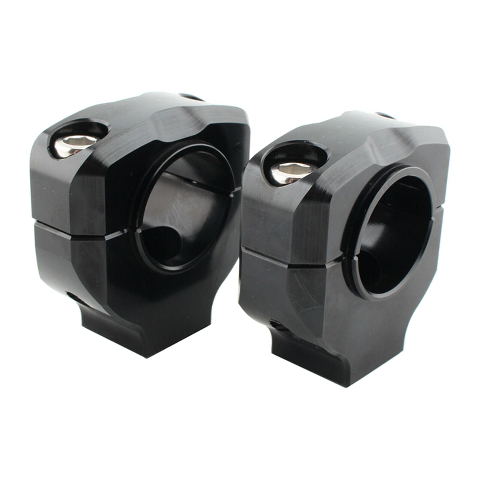 Aluminum Alloy Motorcycle 28mm Modified Handle Bar Riser Clamp Bar Riser