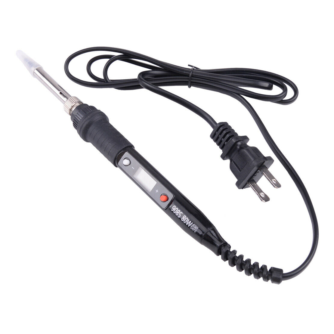 Equipment 80W Soldering Iron Digital LCD Electric Welding Solder Wire Tweezer An