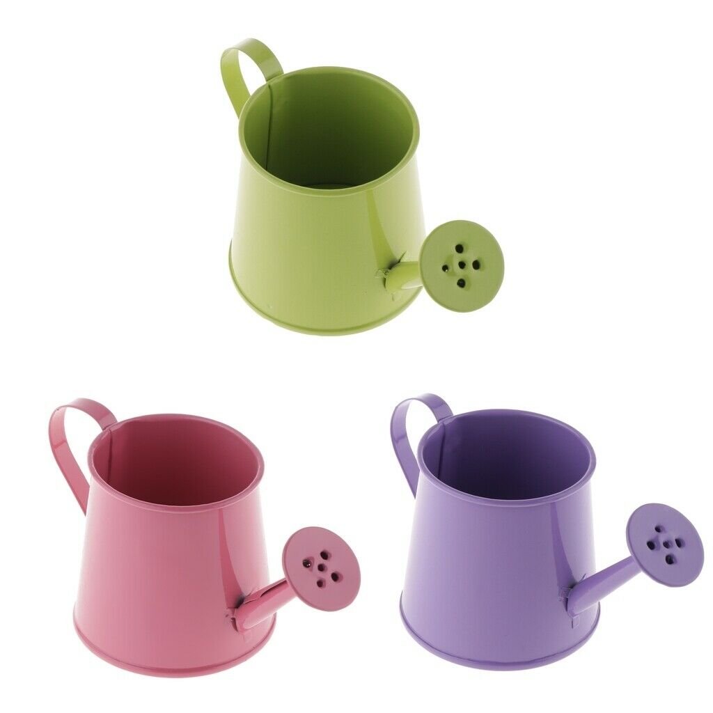 Set of 3 Nordic Style Flower Watering Can Pot Sprayer Kettle Household Mini