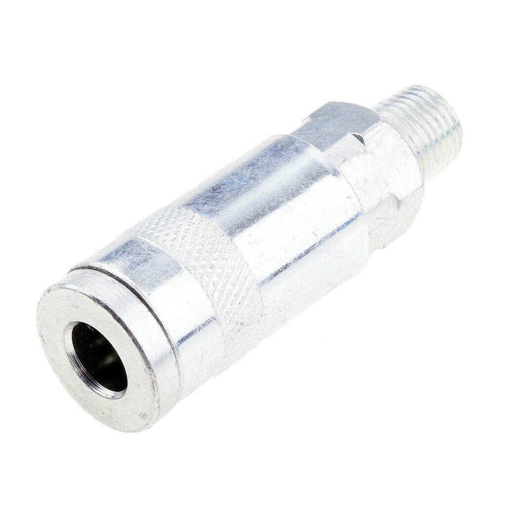 12 Pieces Air Line Hose Compressor Fitting Connector Quick Release 1/4'' BSP
