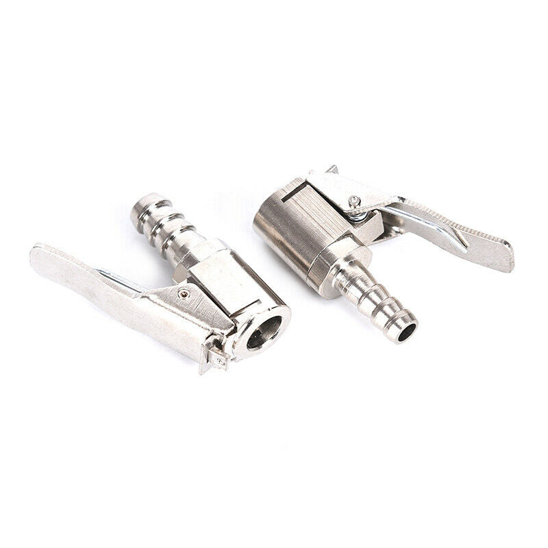 6mm Auto Air Pump Chuck Clip Inflator Valve Connector Clamp Tire Repair Tool DD