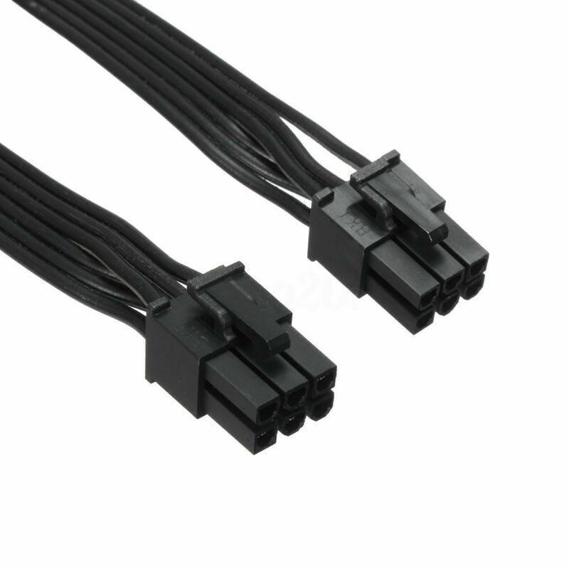 10X 18AWG 6Pin Male to 6Pin Male PCI-E Video Graphics Card Power Adapter Cable