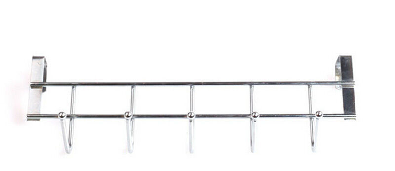 FantasticHat Towel Hanger Over Door Hanging Rack Holder Five Hooks Chic H.l8